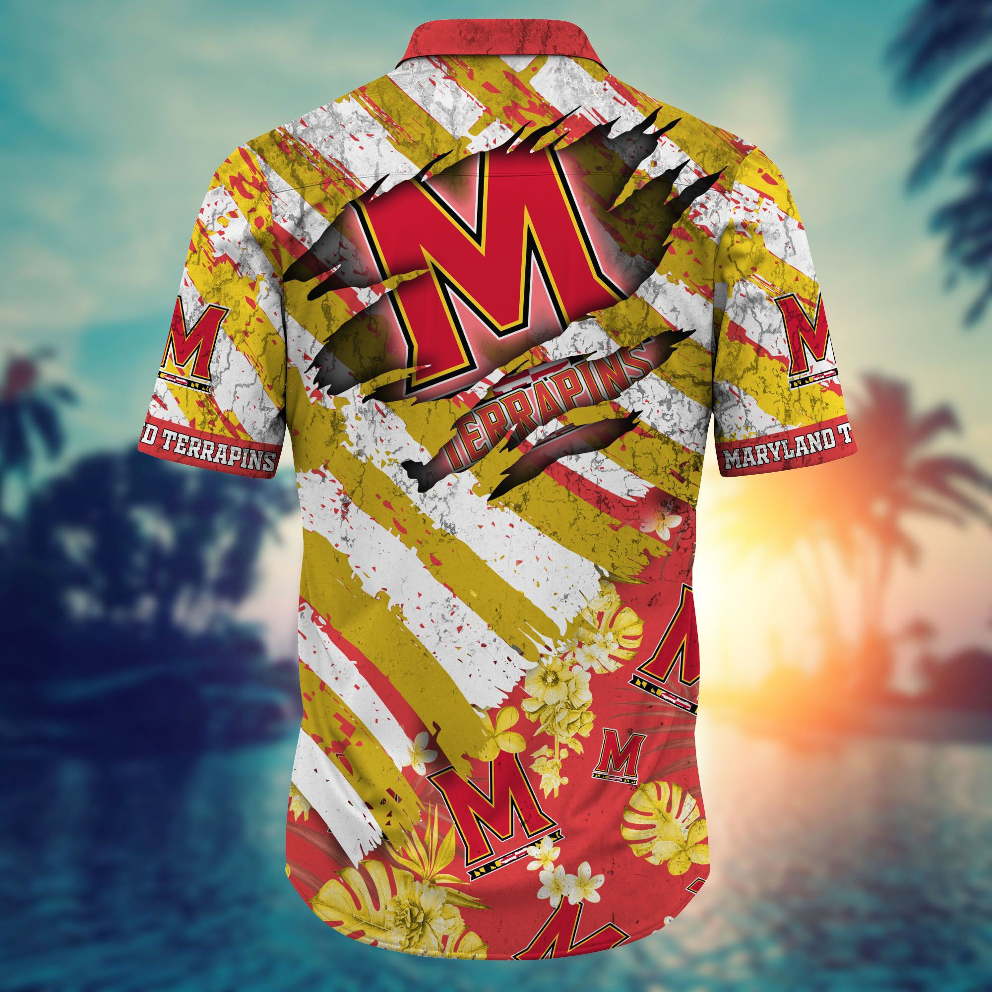 NCAA3-Hawaii Shirt Style Hot Trending for Men and Women Maryland Terrapins