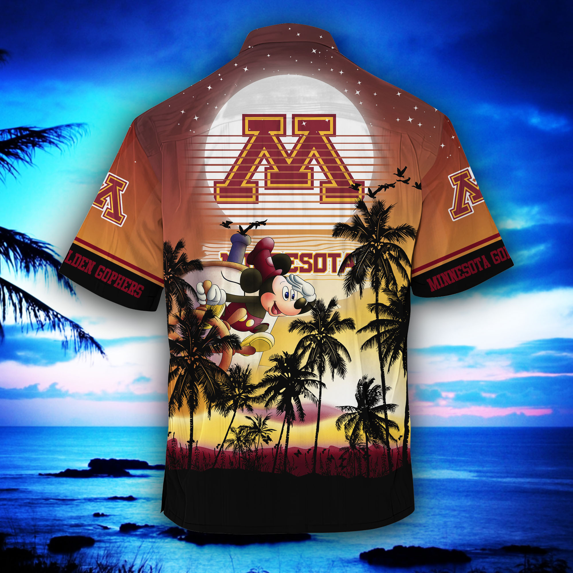 NCAA3-Summer Hawaii Shirt New Collection for Fans Featuring Minnesota Golden Gophers TD32809
