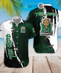 NEW Marshall Thundering Herd Hawaiian Shirt - Upgrade Your Beach Look with Style.