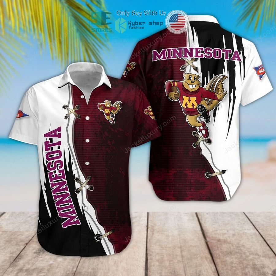 NEW Minnesota Golden Gophers Hawaiian Shirt - A Must-Have for Your Summer Look.