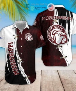 NEW Mississippi State Bulldogs Hawaiian Shirt - Stand Out in Style.