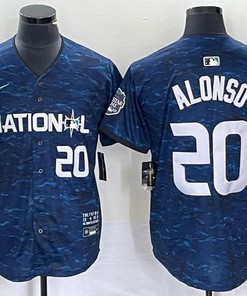 National League #20 Pete Alonso Nike 2023 Mlb All Star Game Limited Player Jersey - Royal 2023