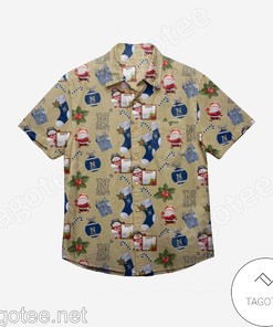 Navy Midshipmen Christmas Explosion Hawaiian Shirt - Perfect for the Holidays