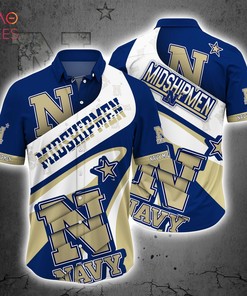 Navy Midshipmen Hawaiian Shirt For New Season