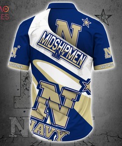 Navy Midshipmen Hawaiian Shirt For New Season
