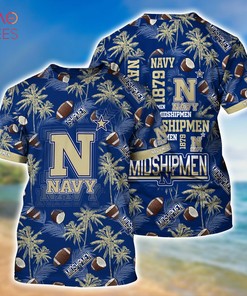 Navy Midshipmen Hawaiian Shirt, New Gift For Summer