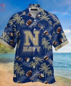 Navy Midshipmen Hawaiian Shirt, New Gift For Summer
