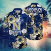 Navy Midshipmen NCAA Flower Hawaii Shirt For Fans Ver 35