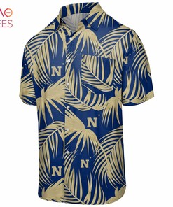 Navy Midshipmen NCAA Mens Hawaiian 3D Shirt - Perfect for Fans of All Ages