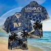 Navy Midshipmen NCAA Palm Tree Pattern Hawaii Shirt For Sports Fans