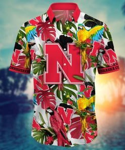 Nebraska Cornhuskers NCAA Flower Hawaii Shirt For Fans Ver 1