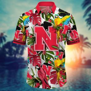 Nebraska Cornhuskers NCAA Flower Hawaii Shirt For Fans Ver 1