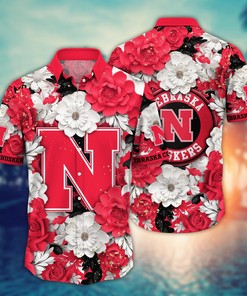 Nebraska Cornhuskers NCAA Flower Hawaii Shirt For Fans Ver 13