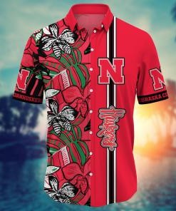 Nebraska Cornhuskers NCAA Flower Hawaii Shirt For Fans Ver 15