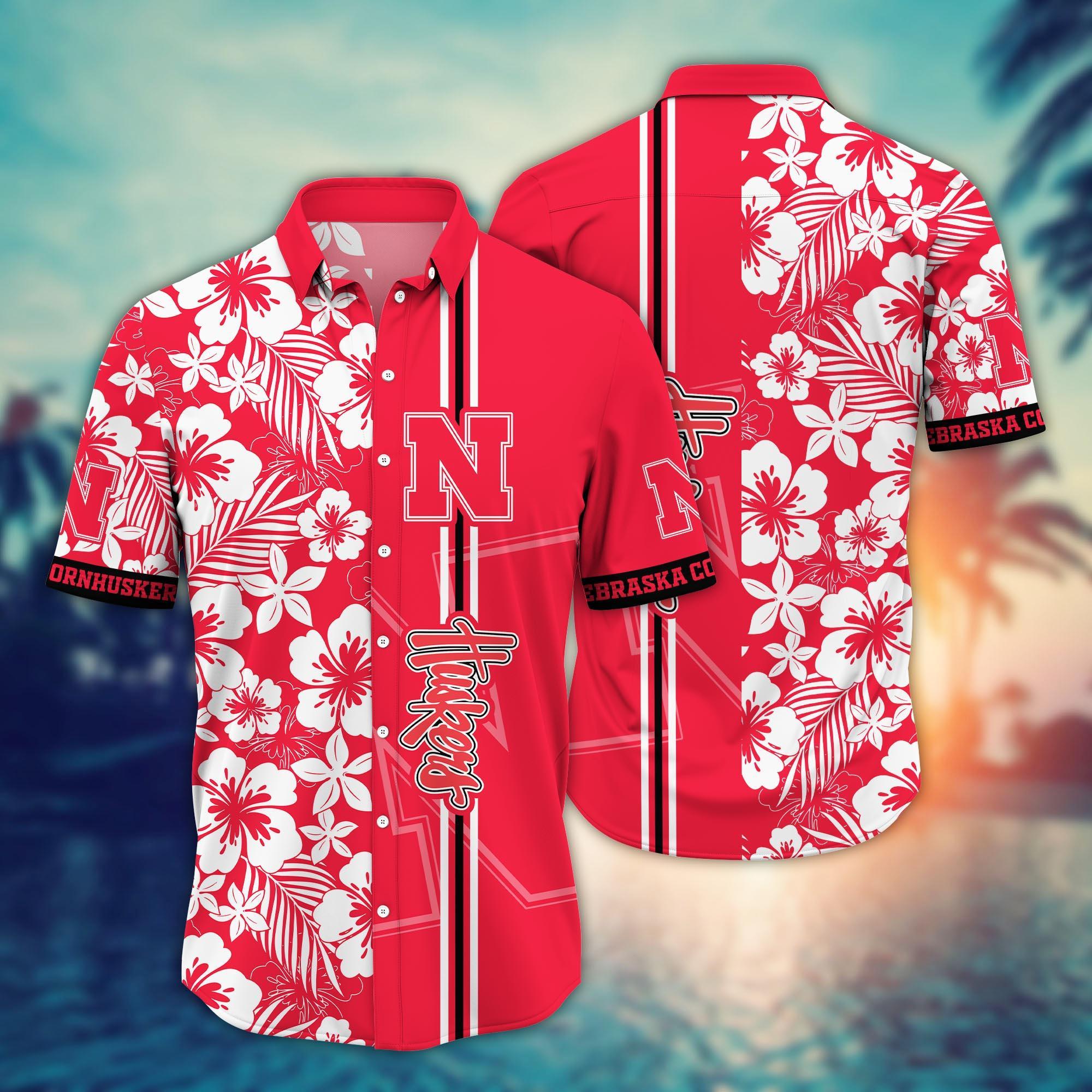 Nebraska Cornhuskers NCAA Flower Hawaii Shirt For Fans Ver 19