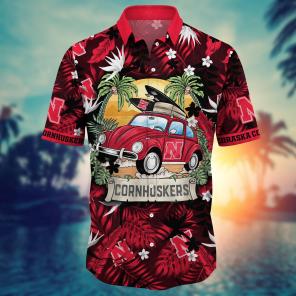 Nebraska Cornhuskers NCAA Flower Hawaii Shirt For Fans Ver 2