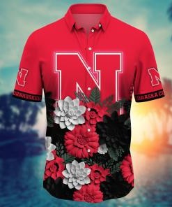 Nebraska Cornhuskers NCAA Flower Hawaii Shirt For Fans Ver 26