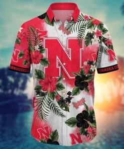 Nebraska Cornhuskers NCAA Flower Hawaii Shirt For Fans Ver 28