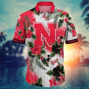 Nebraska Cornhuskers NCAA Flower Hawaii Shirt For Fans Ver 28