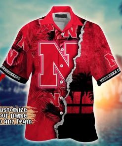 Nebraska Cornhuskers NCAA Flower Hawaii Shirt For Fans Ver 32