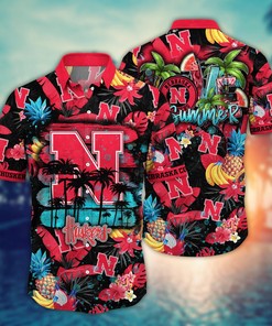Nebraska Cornhuskers NCAA Flower Hawaii Shirt For Fans Ver 33