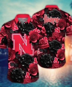 Nebraska Cornhuskers NCAA Flower Hawaii Shirt For Fans Ver 34
