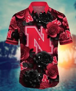 Nebraska Cornhuskers NCAA Flower Hawaii Shirt For Fans Ver 34