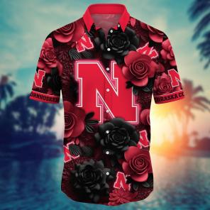 Nebraska Cornhuskers NCAA Flower Hawaii Shirt For Fans Ver 34