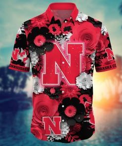 Nebraska Cornhuskers NCAA Flower Hawaii Shirt For Fans Ver 35