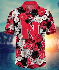 Nebraska Cornhuskers NCAA Flower Hawaii Shirt For Fans Ver 4
