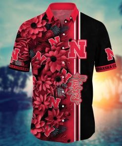 Nebraska Cornhuskers NCAA Flower Hawaii Shirt For Fans Ver 5