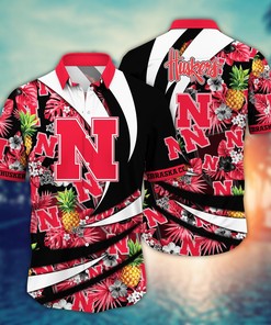 Nebraska Cornhuskers NCAA Flower Hawaii Shirt For Fans Ver 7