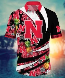 Nebraska Cornhuskers NCAA Flower Hawaii Shirt For Fans Ver 7