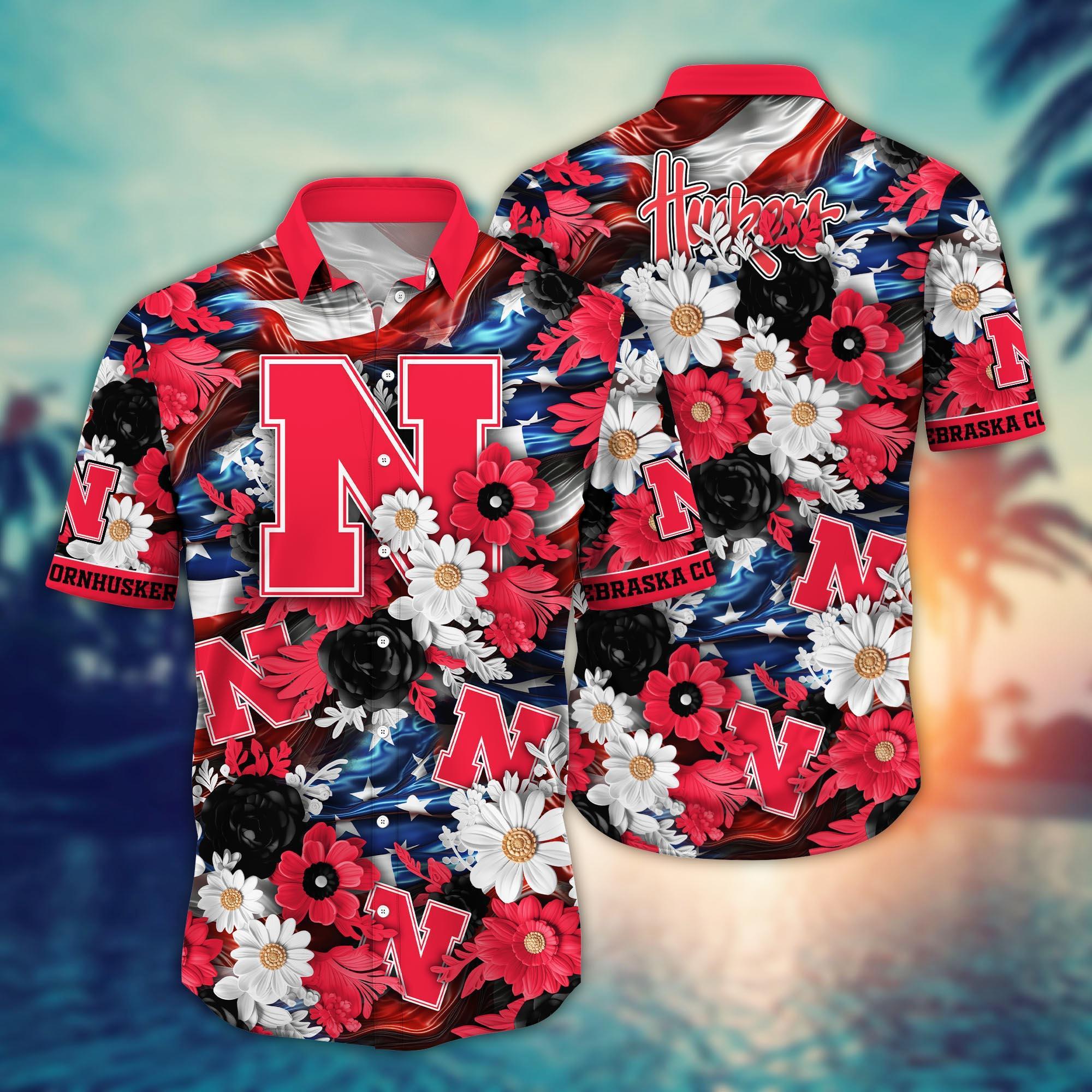 Nebraska Cornhuskers NCAA Hawaii Shirt Ver 3