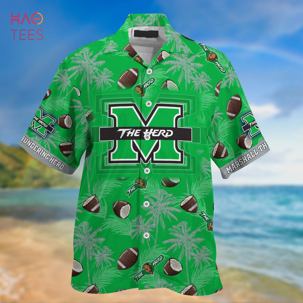 New Gift for Summer - Trending Marshall Thundering Herd Hawaiian Shirt
