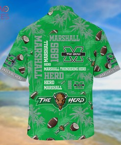 New Gift for Summer - Trending Marshall Thundering Herd Hawaiian Shirt