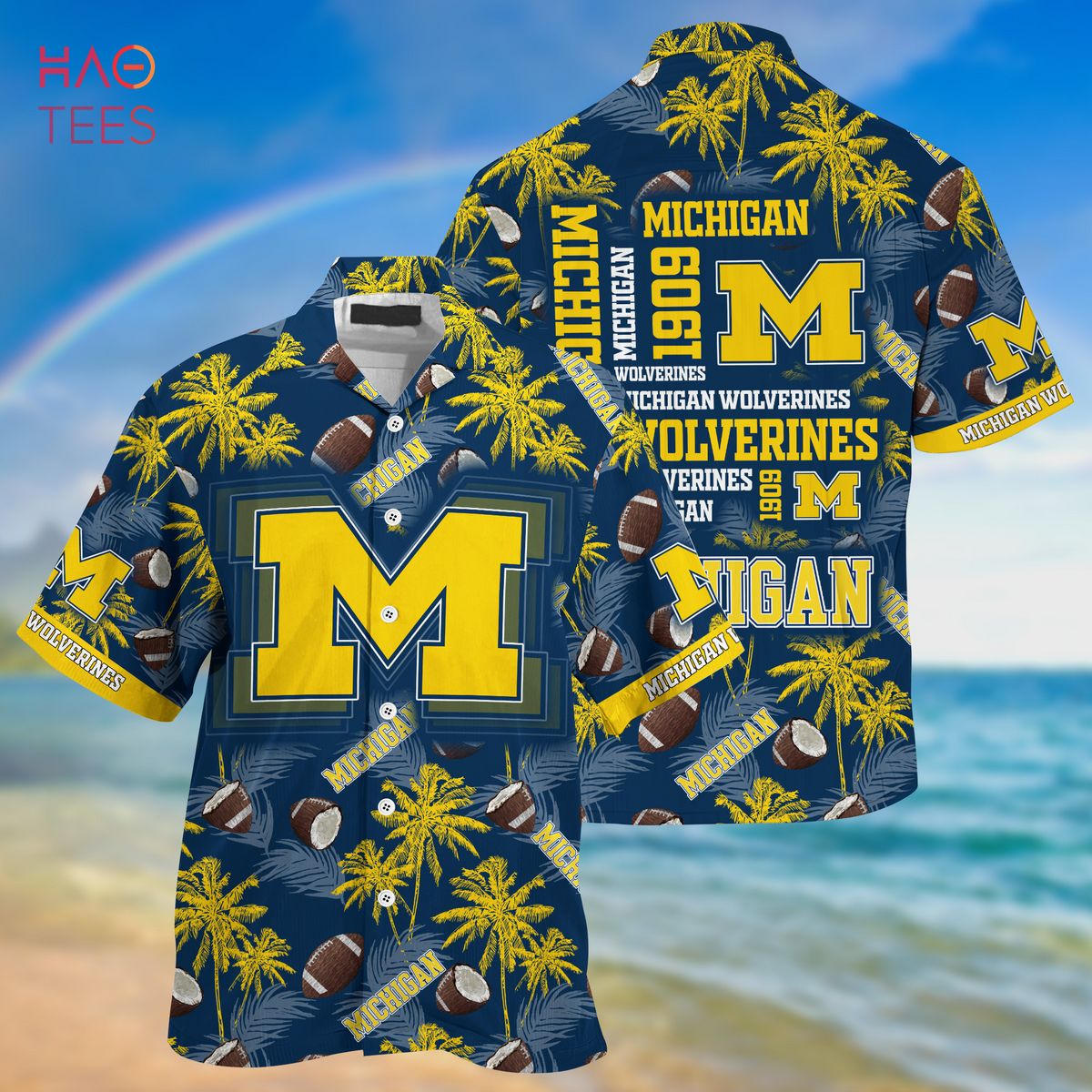 New Gift for Summer - Trending Michigan Wolverines Hawaiian Shirt