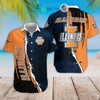 New Illinois Fighting Illini Classic Hawaiian Shirt for Men 