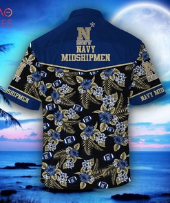 New Summer Gift: LIMITED EDITION Navy Midshipmen Hawaiian Shirt