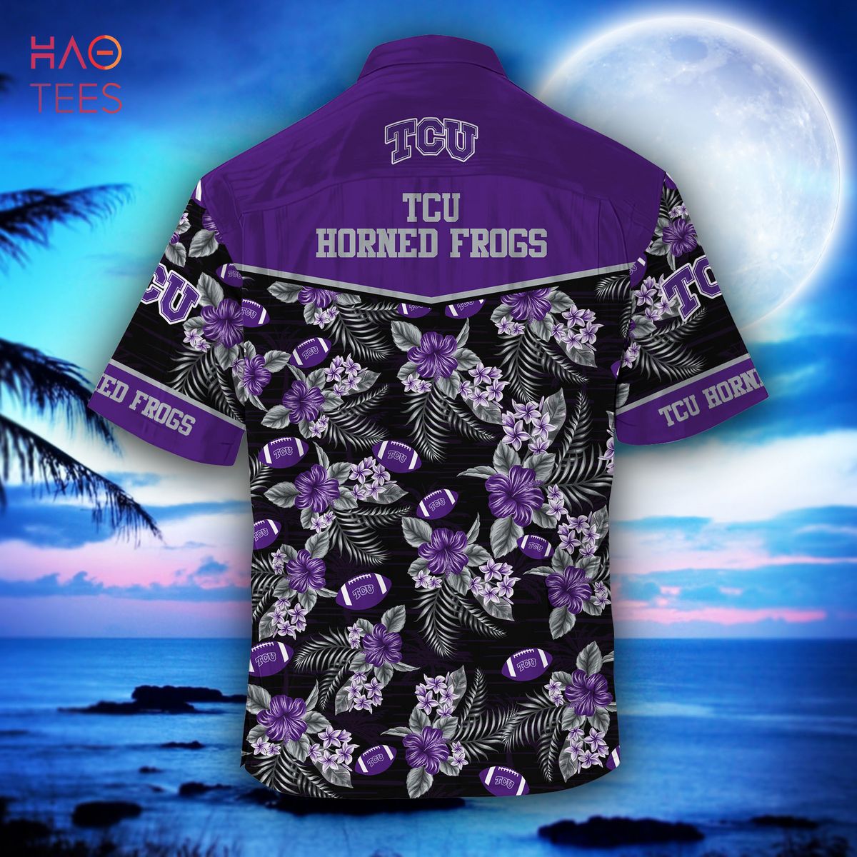 New Summer Gift: LIMITED EDITION TCU Horned Frogs Hawaiian Shirt