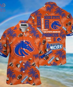 New Trendy Boise State Broncos Hawaiian Shirt for Summer 