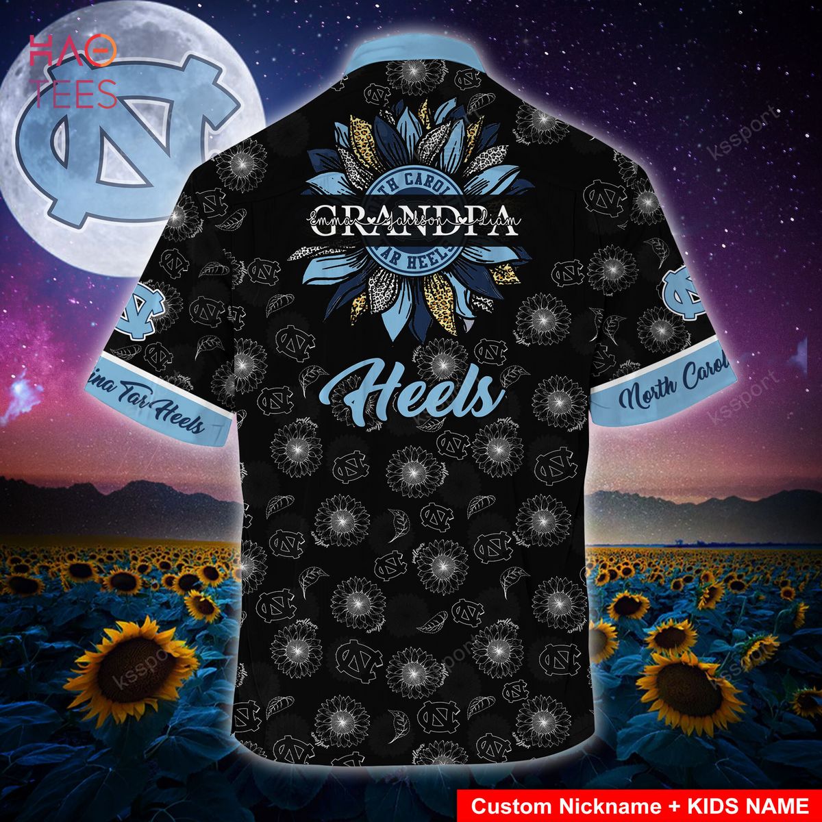 North Carolina Tar Heels Hawaiian Shirt - Available Now!