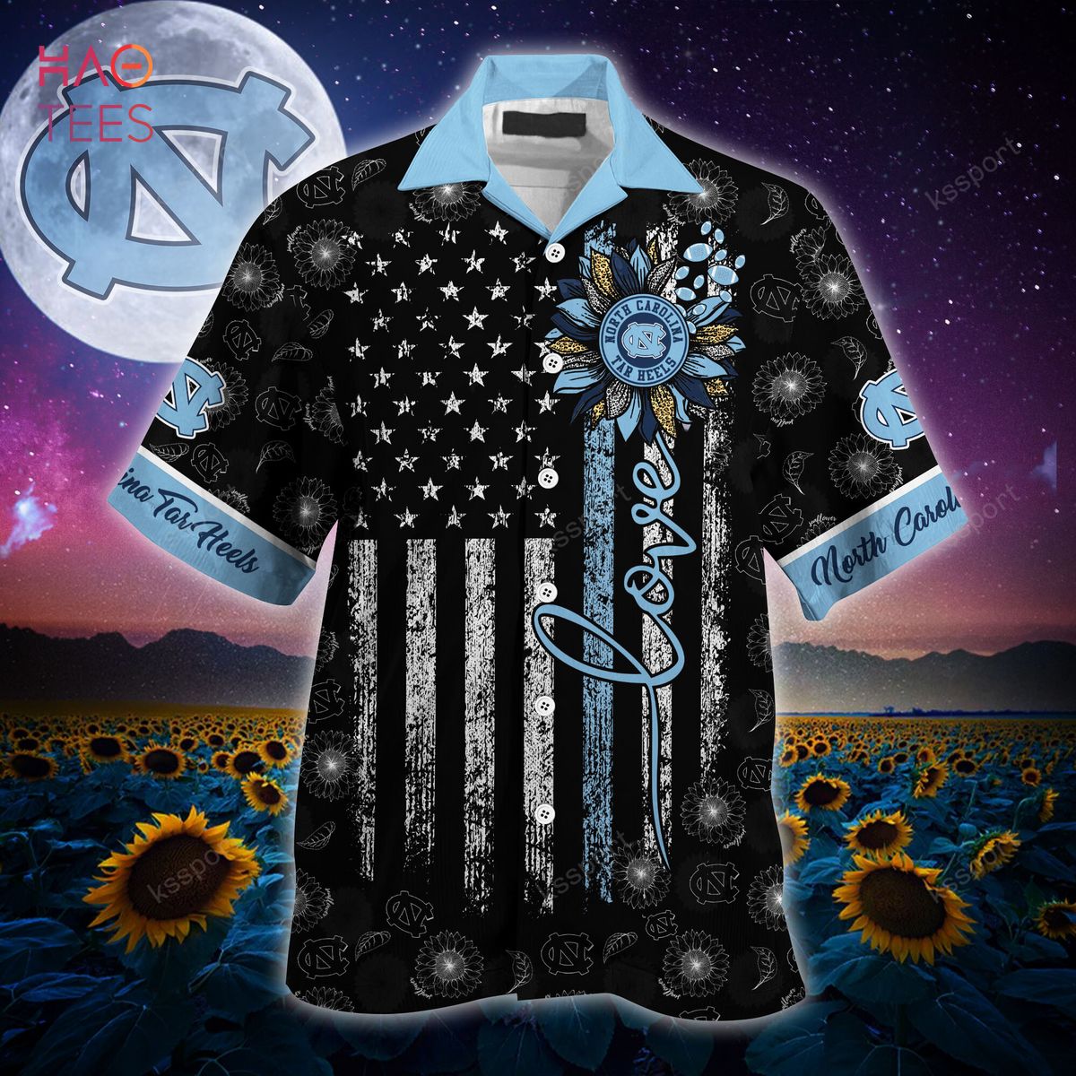 North Carolina Tar Heels Hawaiian Shirt - Available Now!