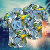 North Carolina Tar Heels NCAA Flower Hawaii Shirt For Fans Ver 1