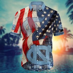 North Carolina Tar Heels NCAA Flower Hawaii Shirt For Fans Ver 10