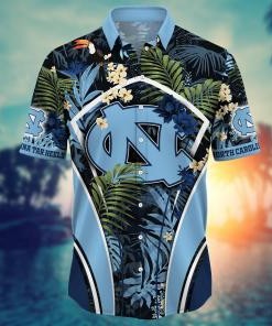 North Carolina Tar Heels NCAA Flower Hawaii Shirt For Fans Ver 13