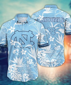 North Carolina Tar Heels NCAA Flower Hawaii Shirt For Fans Ver 15