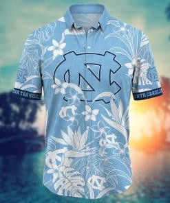 North Carolina Tar Heels NCAA Flower Hawaii Shirt For Fans Ver 15