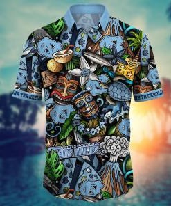North Carolina Tar Heels NCAA Flower Hawaii Shirt For Fans Ver 16
