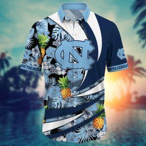 North Carolina Tar Heels NCAA Flower Hawaii Shirt For Fans Ver 17
